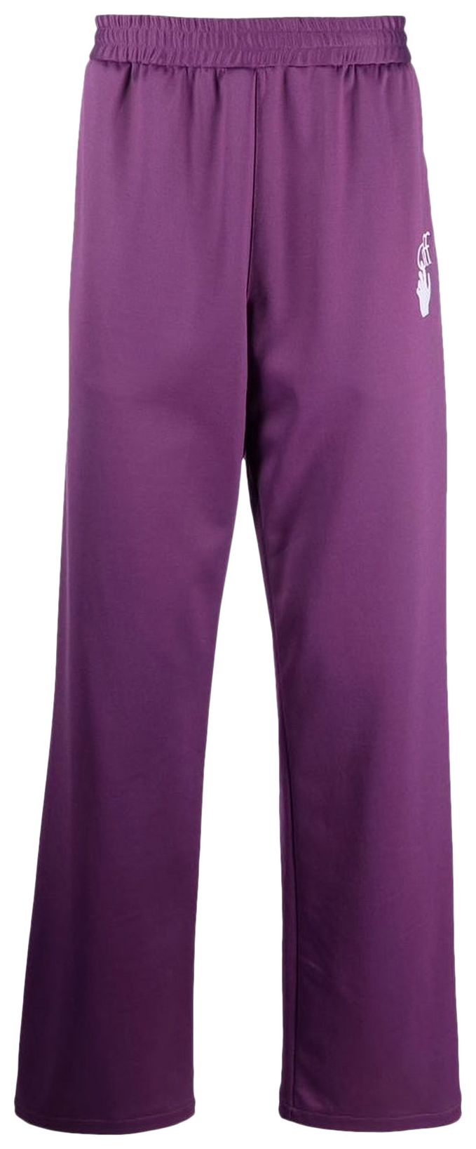 Off White Hand Off Slim Trackpant PurpleWhite