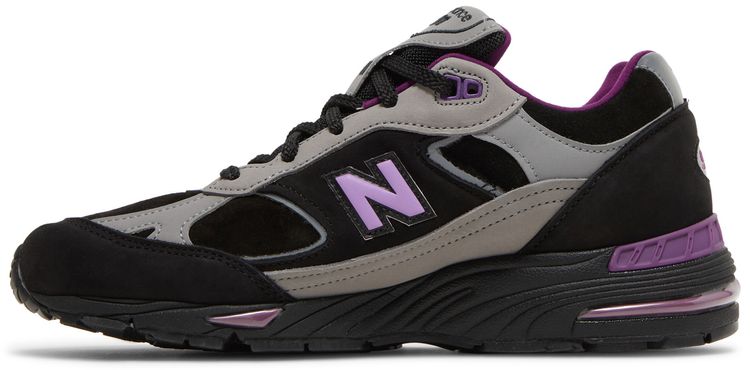 New Balance Stray Rats x Wmns 991 Made In England Black Purple
