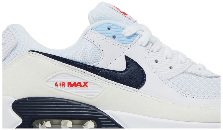 Nike Air Max 90 White Midnight Navy
