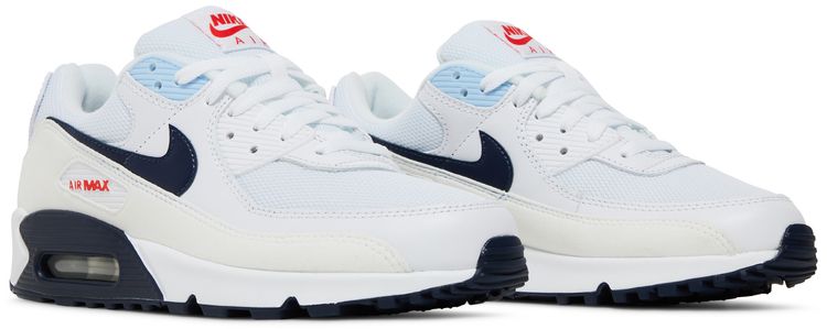 Nike Air Max 90 White Midnight Navy