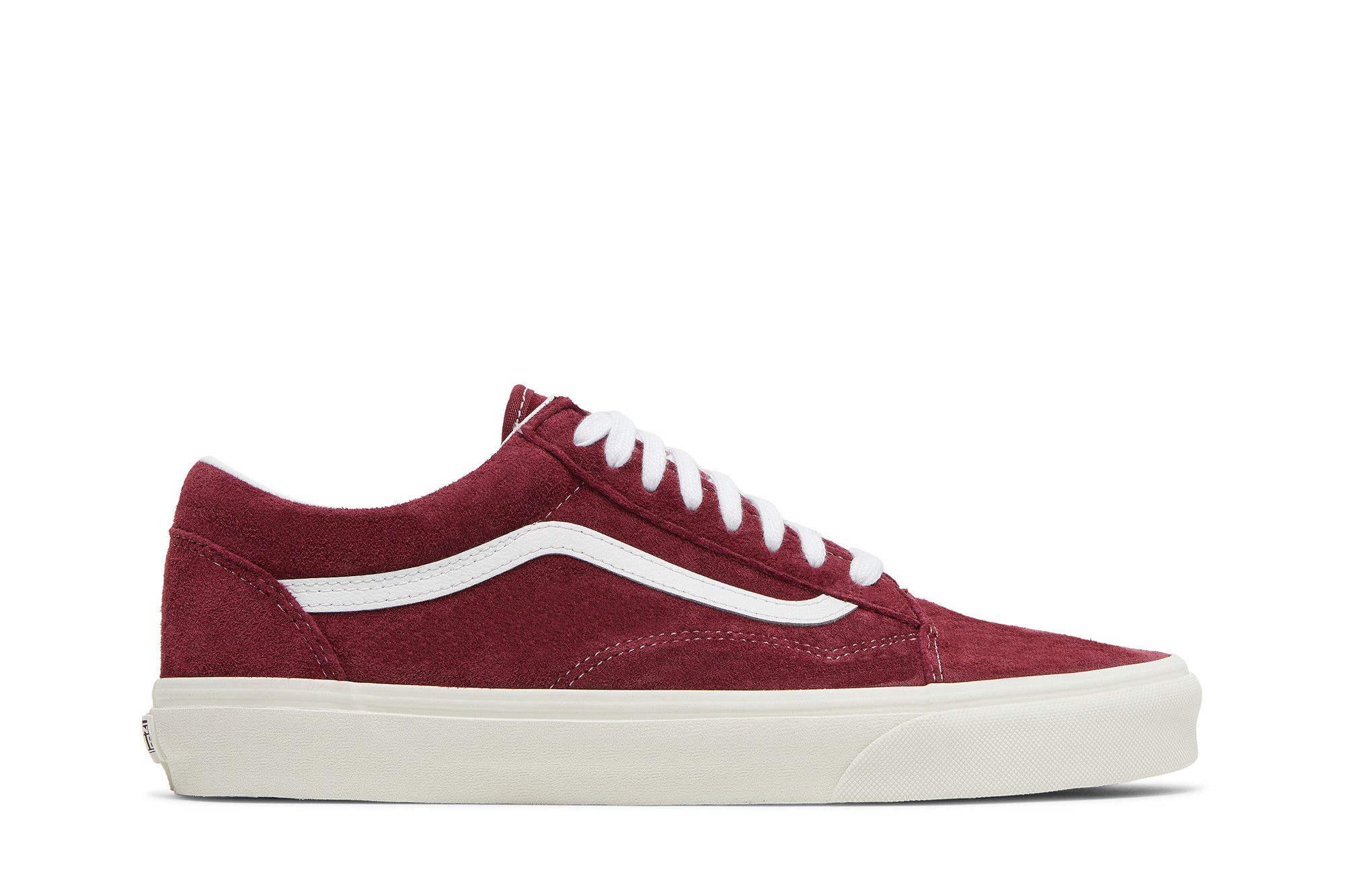 Vans old skool pig suede clearance red
