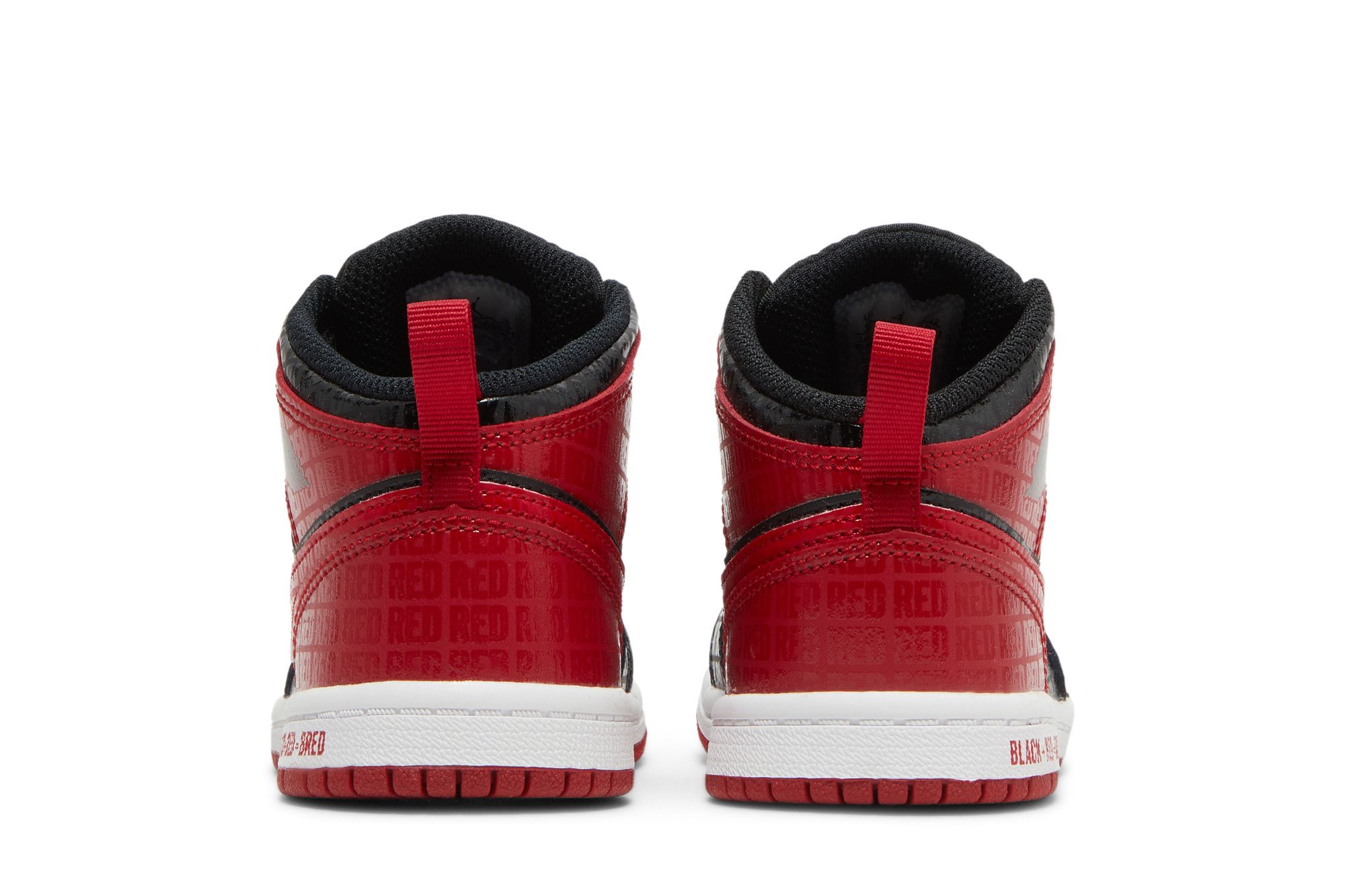 Buy Air Jordan 1 Mid SS TD 'Black + Red = Bred' - DM9649 001 | GOAT