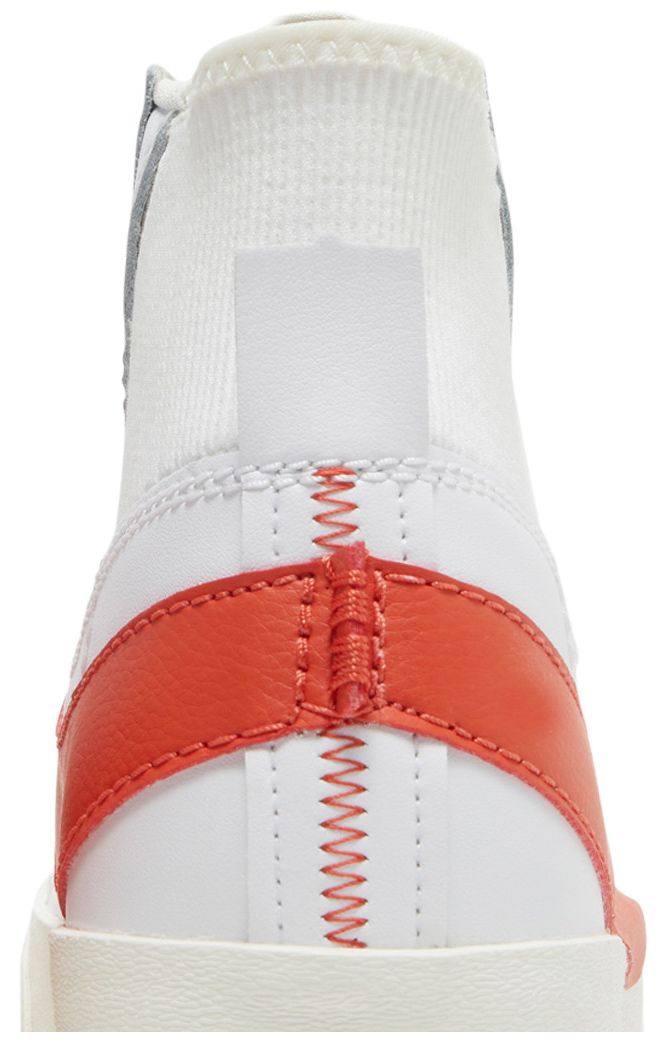 Nike Blazer Mid 77 Jumbo White Total Orange