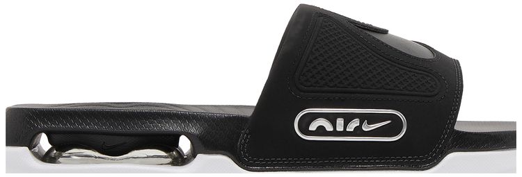 Nike Air Max Cirro Slide Black Metallic Silver