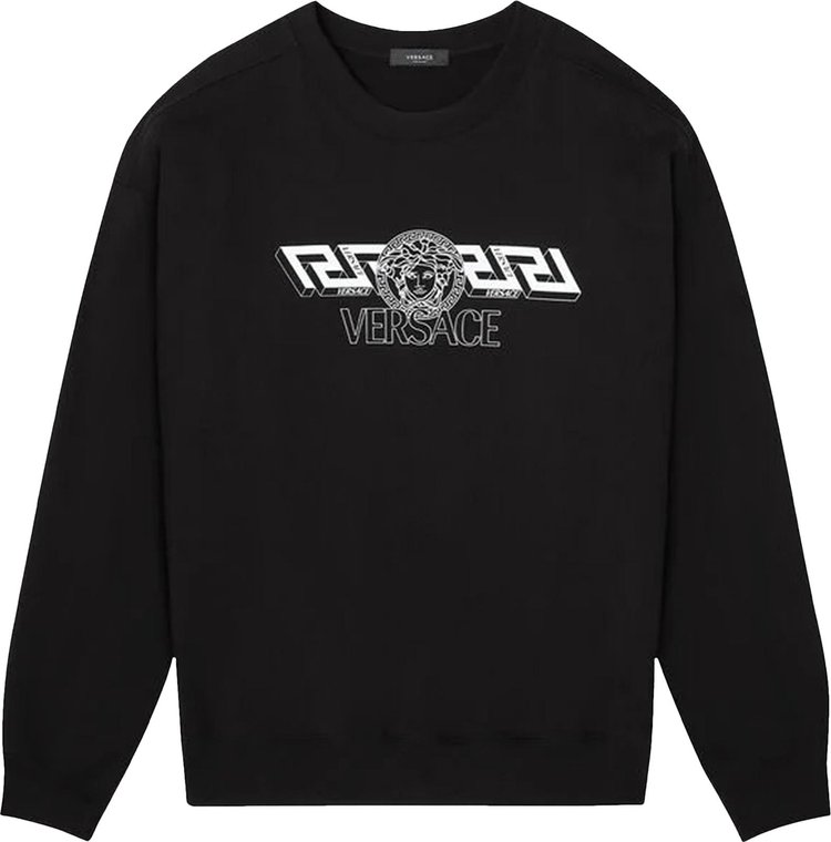 Versace La Greca Sweater 'Black'