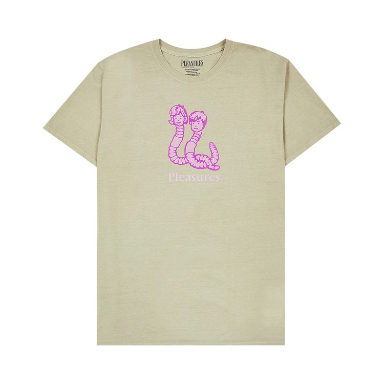 Pleasures Mud Pigment T Shirt Natural