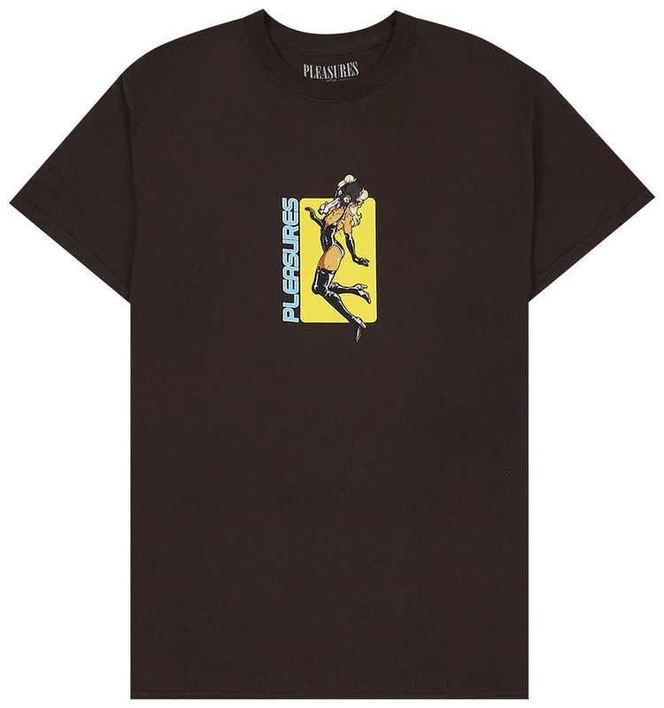 Pleasures Baked T Shirt Chocolate