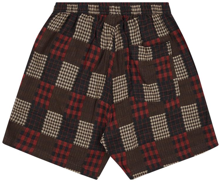 Pleasures Hook Up Shorts Brown