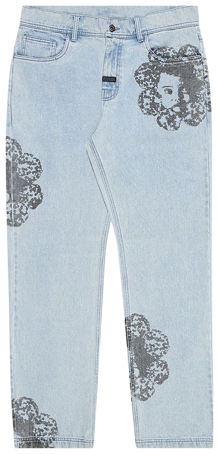 Pleasures Special Printed Denim Pant Washed