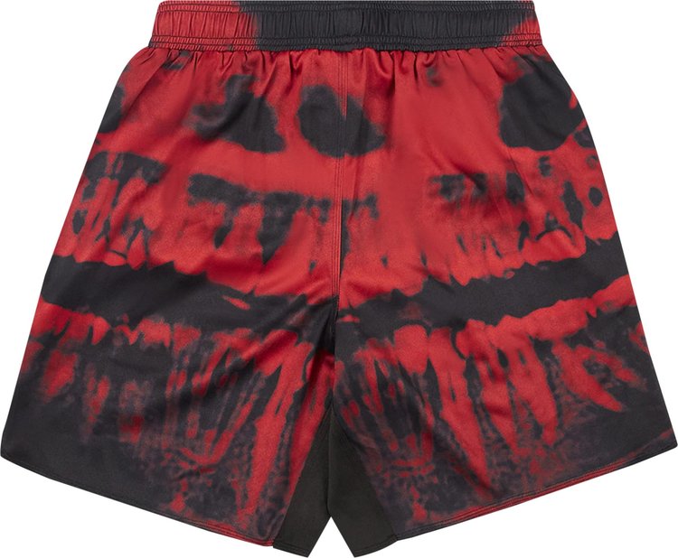 Pleasures Teeth Workout Shorts Red