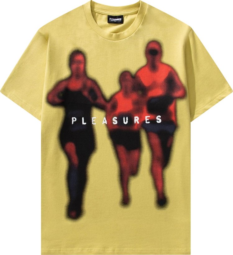 Pleasures Leader Heavyweight T-Shirt 'Yellow'