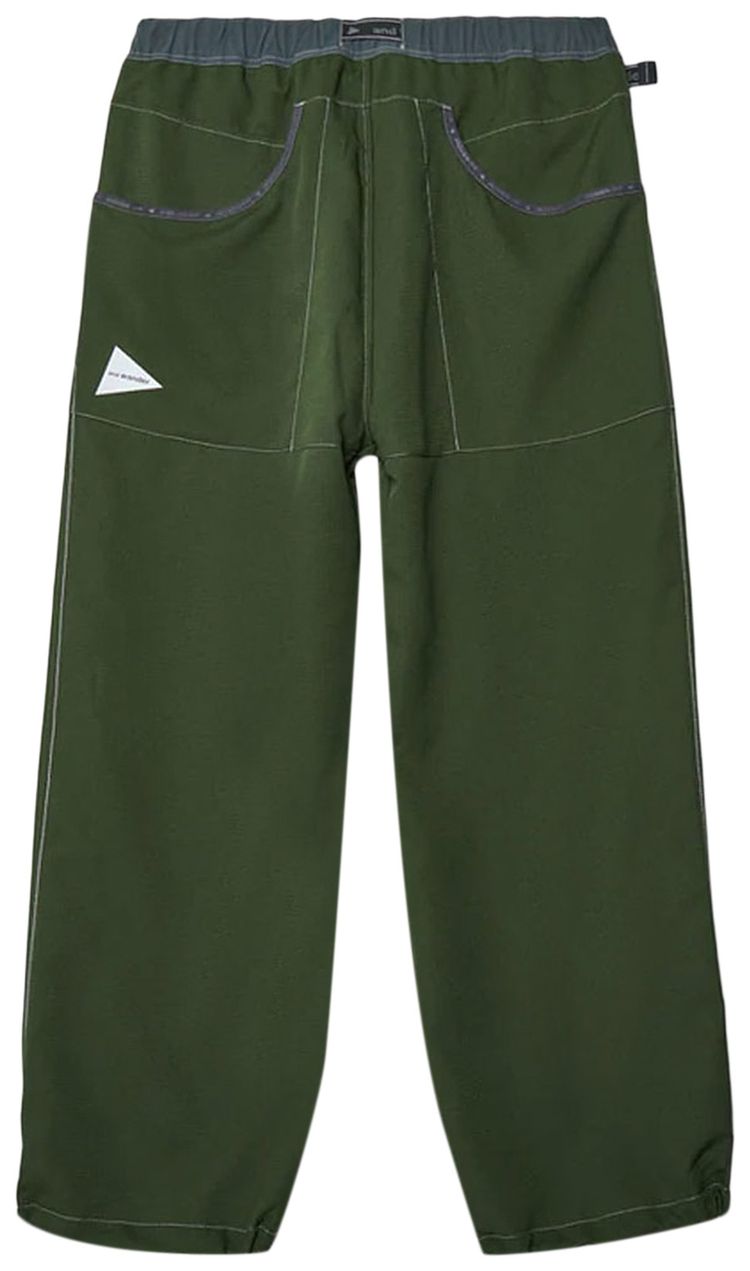 And Wander Vent Pants Green