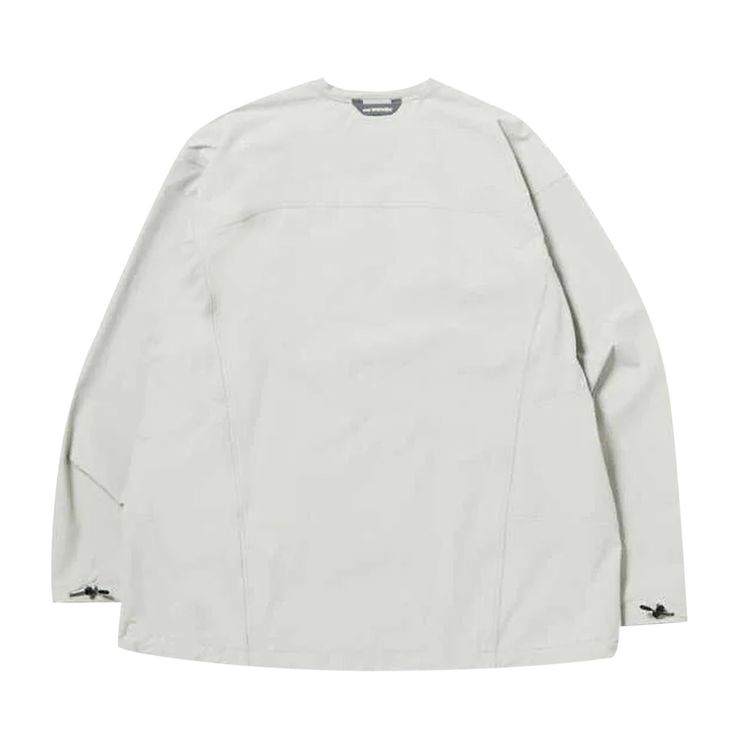 And Wander Trek Pullover Off White