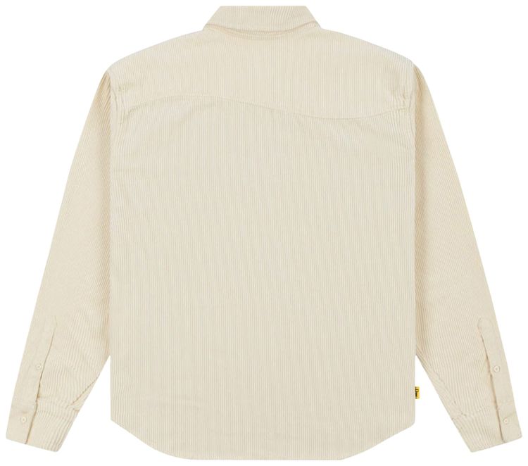 Dime Wave Corduroy Shirt Cream