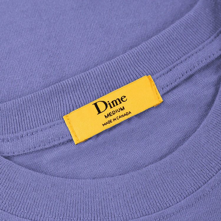 Dime Classic Small Logo T Shirt Velvet Purple