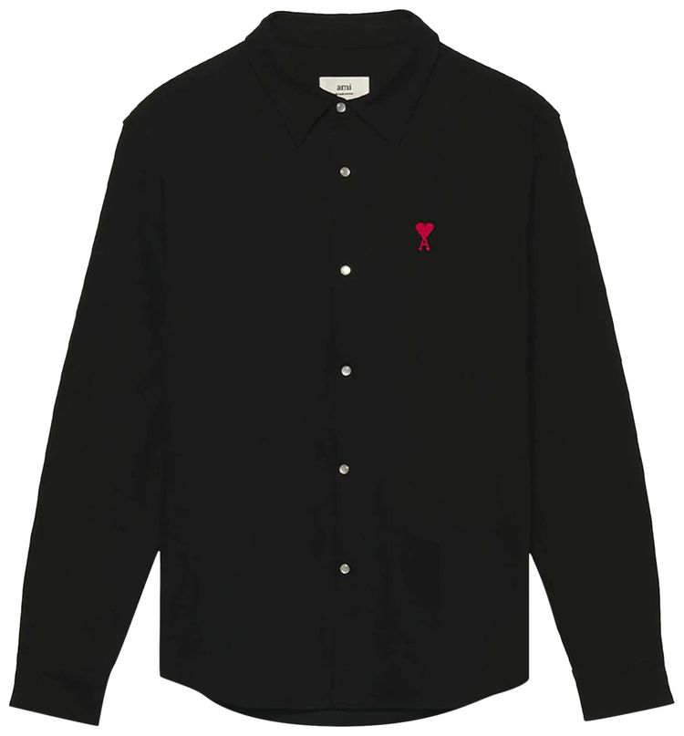 Ami Denim Shirt Black