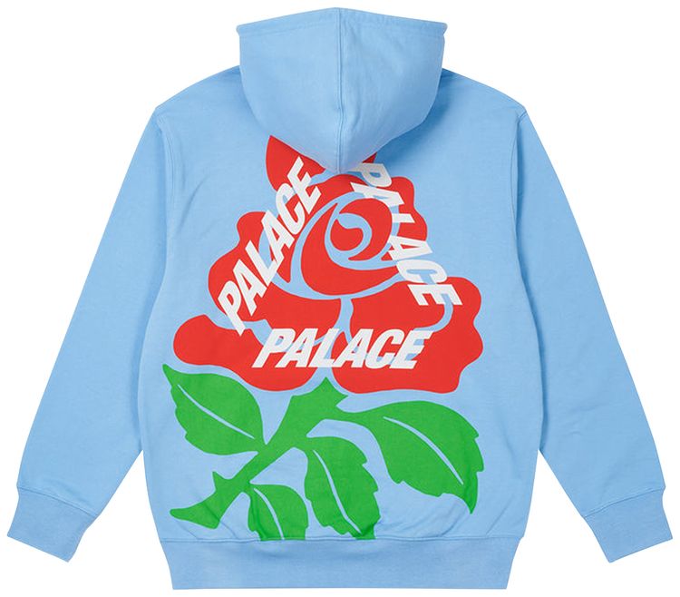 Palace English Rose Hood Light Blue