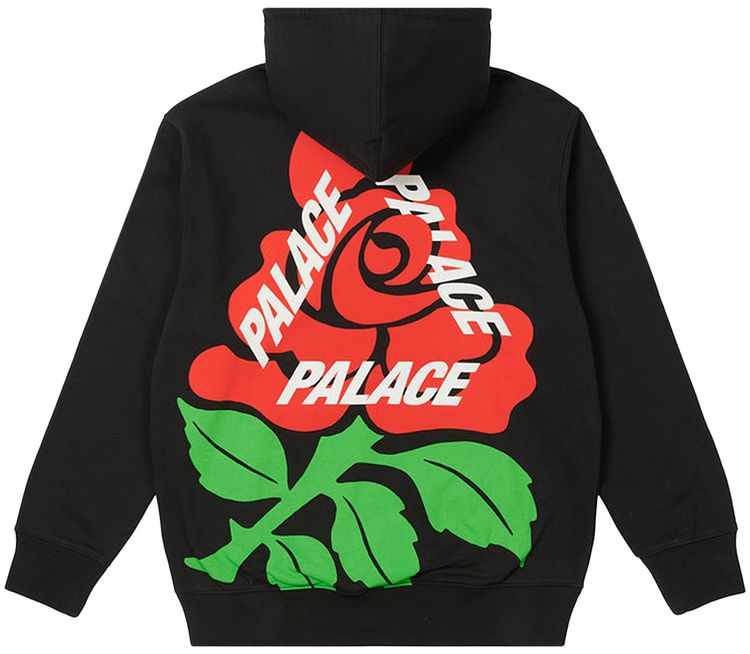 Palace English Rose Hood Black