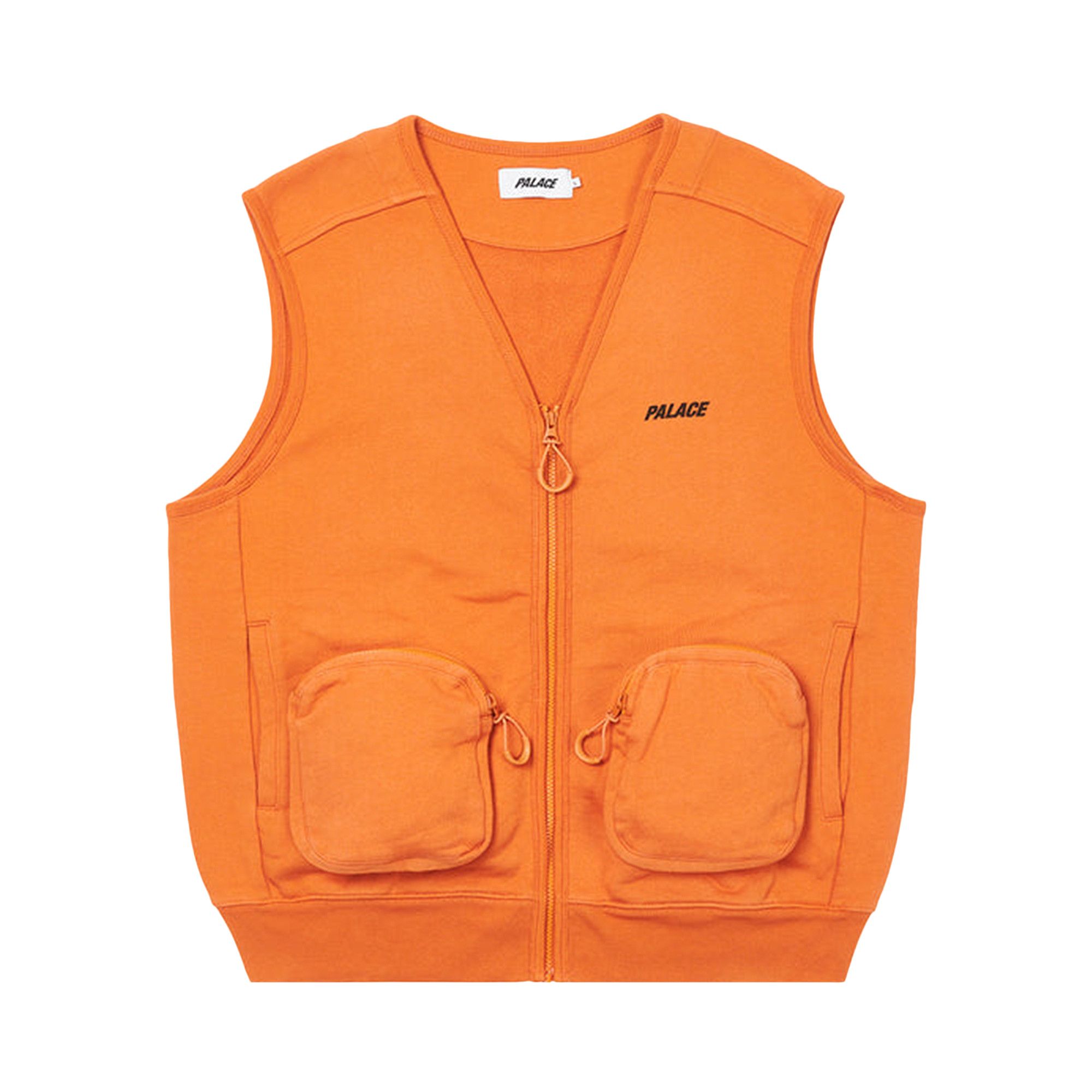 Buy Palace London Sweat Gilet 'Rust' - P22CS211 | GOAT CA