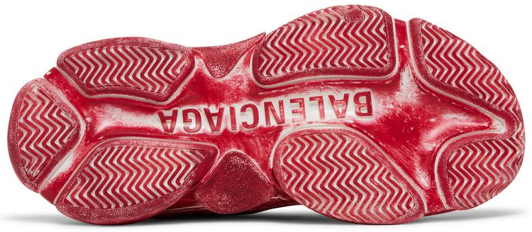 Balenciaga Wmns Triple S Sneaker Dark Red