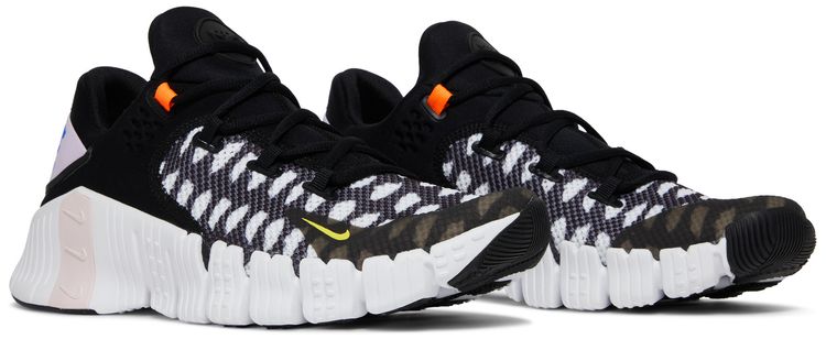 Nike Free Metcon 4 Printed Black White