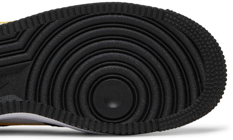 Nike Air Force 1 LV8 GS Black White Dark Sulfur