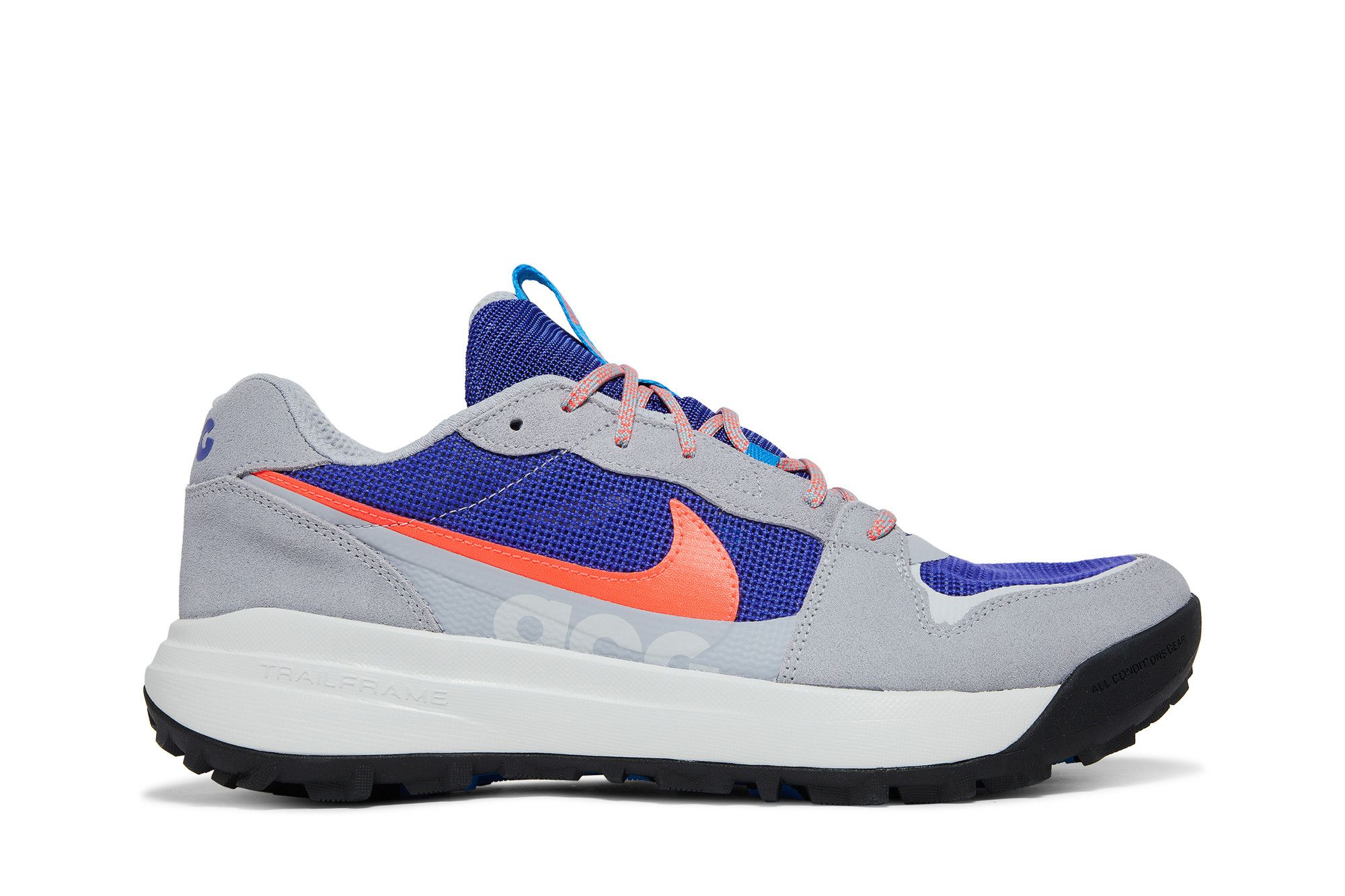 Buy Nike ACG Lowcate 'Wolf Grey Bright Crimson' - DM8019 001 | GOAT