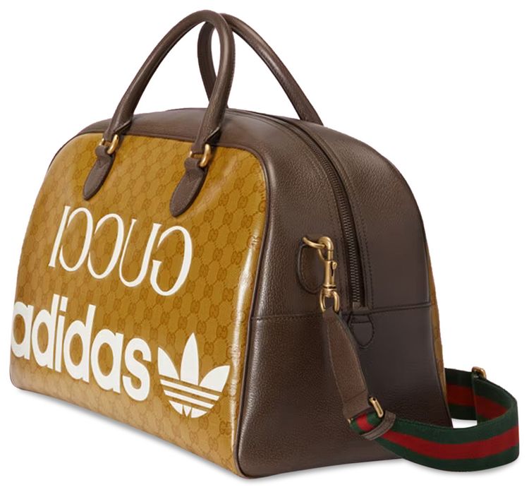 adidas x Gucci Large Duffle Bag BeigeBrown