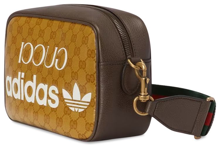 adidas x Gucci Small Shoulder Bag BeigeBrown