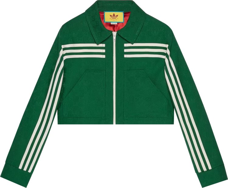 Gucci x adidas Jacquard Jacket 'Green'