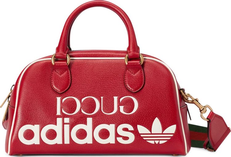 adidas x Gucci Mini Duffle Bag Red