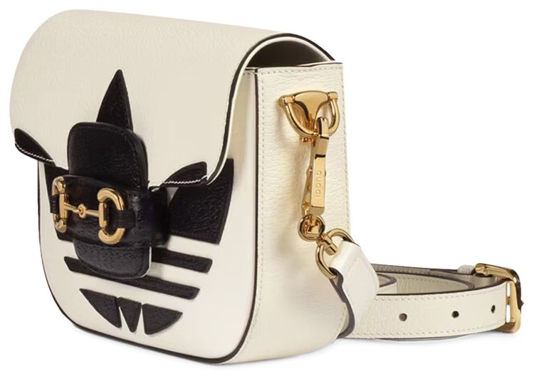 adidas x Gucci Horsebit 1955 Mini Bag WhiteBlack