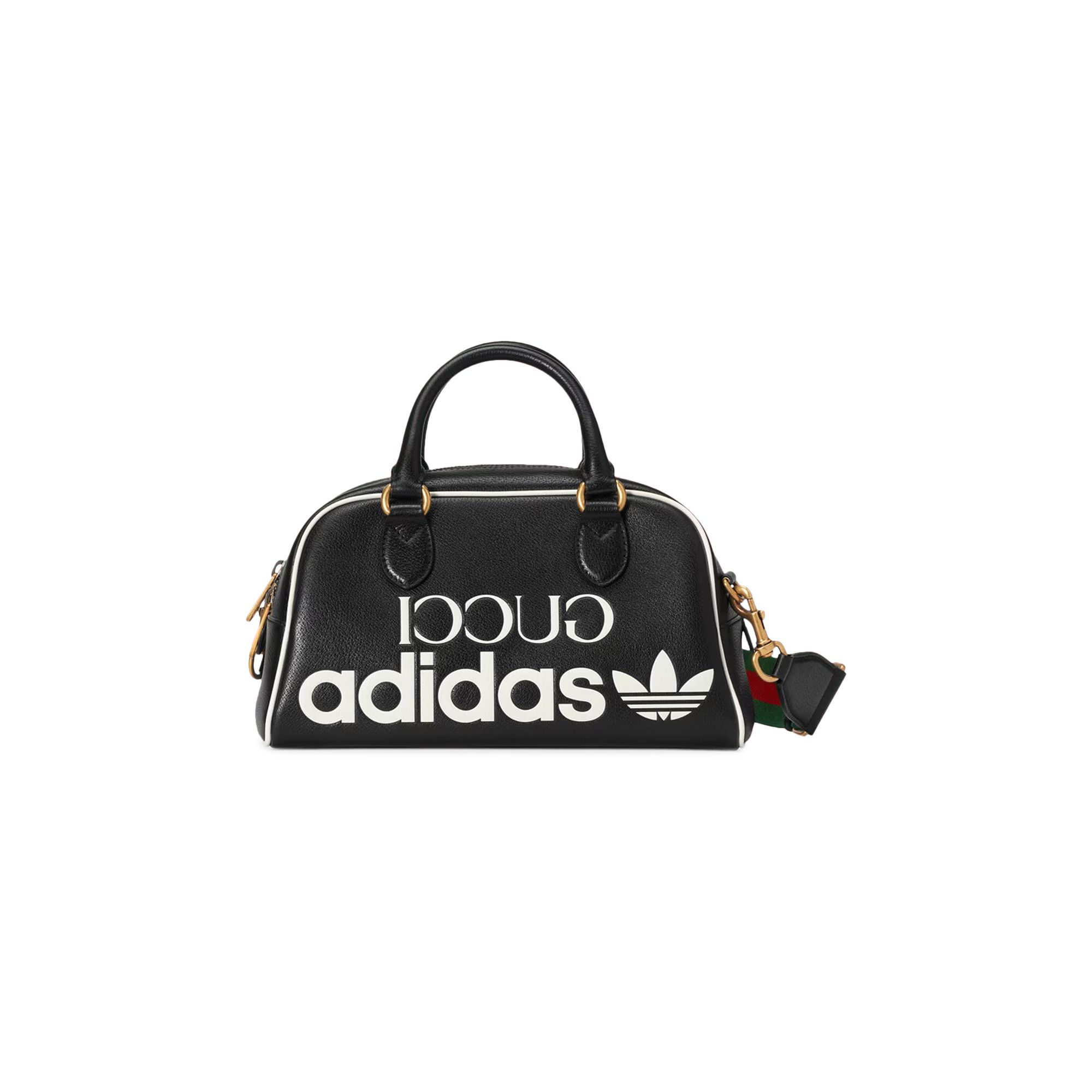Adidas originals mini sales duffle bag in black