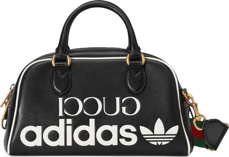 adidas x Gucci Mini Duffle Bag 'Black'