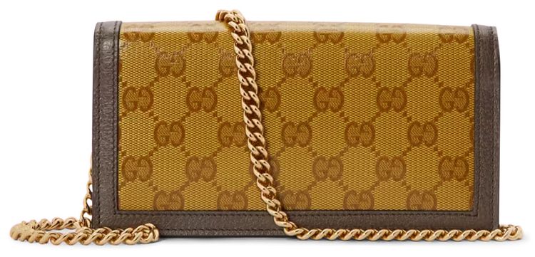 adidas x Gucci Wallet With Chain BeigeBrown