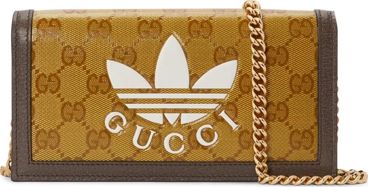 adidas x Gucci Wallet With Chain 'Beige/Brown'
