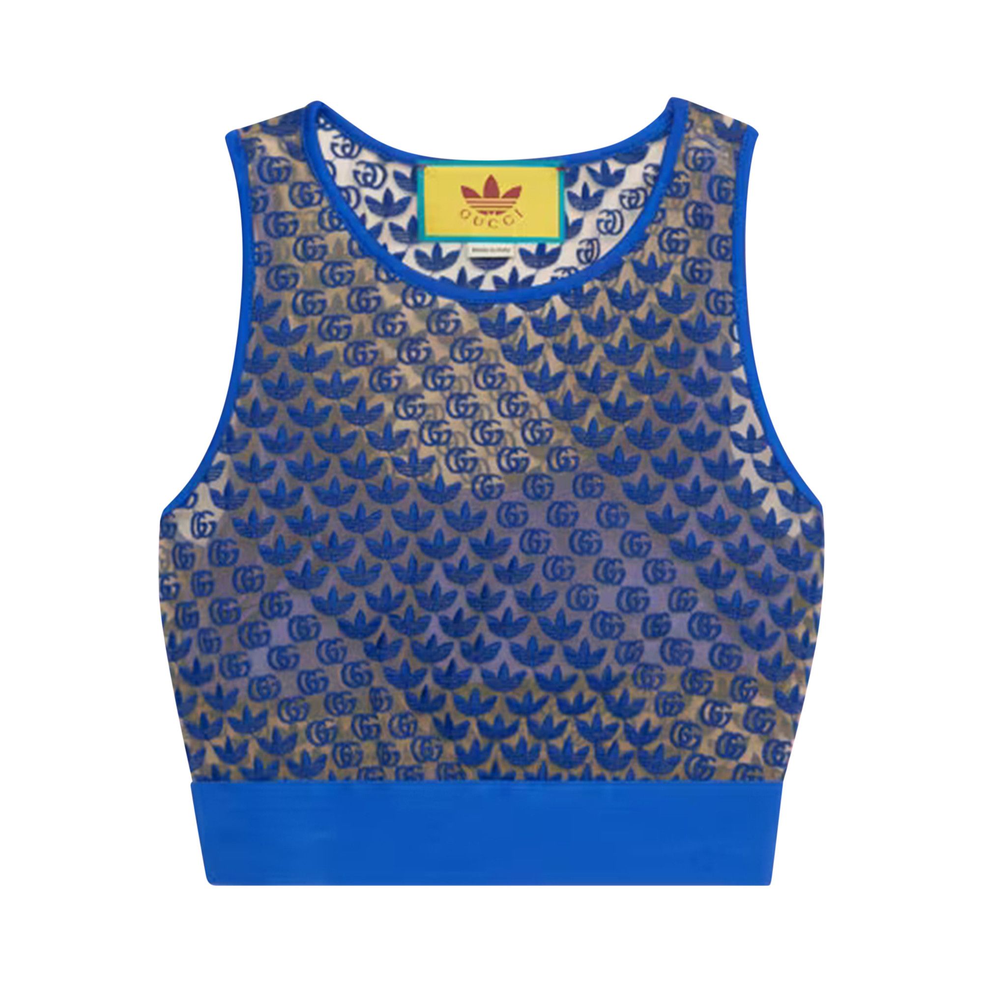 Buy adidas x Gucci GG Tulle Top 'Blue' - 693448 XJECA 4697