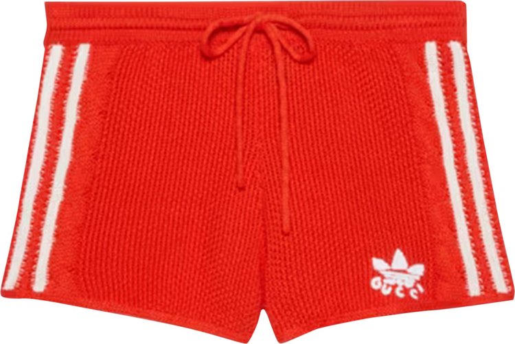 adidas x Gucci Knit Shorts 'Red'