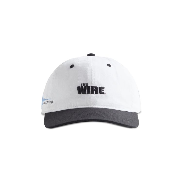 Kith For The Wire Are You Listening Snapback White