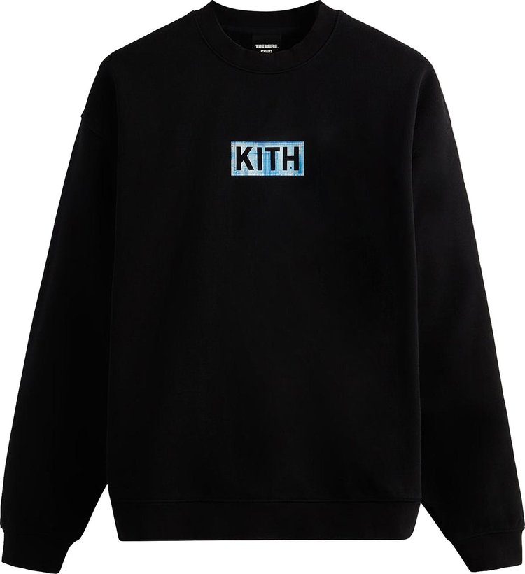 Kith For The Wire Rules Change Vintage Crewneck 'Black'