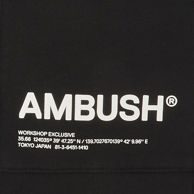 Ambush Fleece Workshop Pants BlackWhite