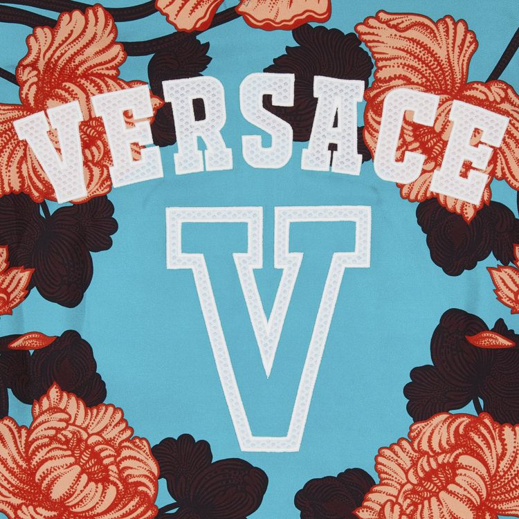 Versace Printed Jersey BlueOrange