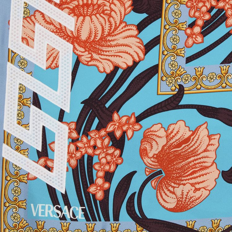 Versace Printed Shorts BlueOrange