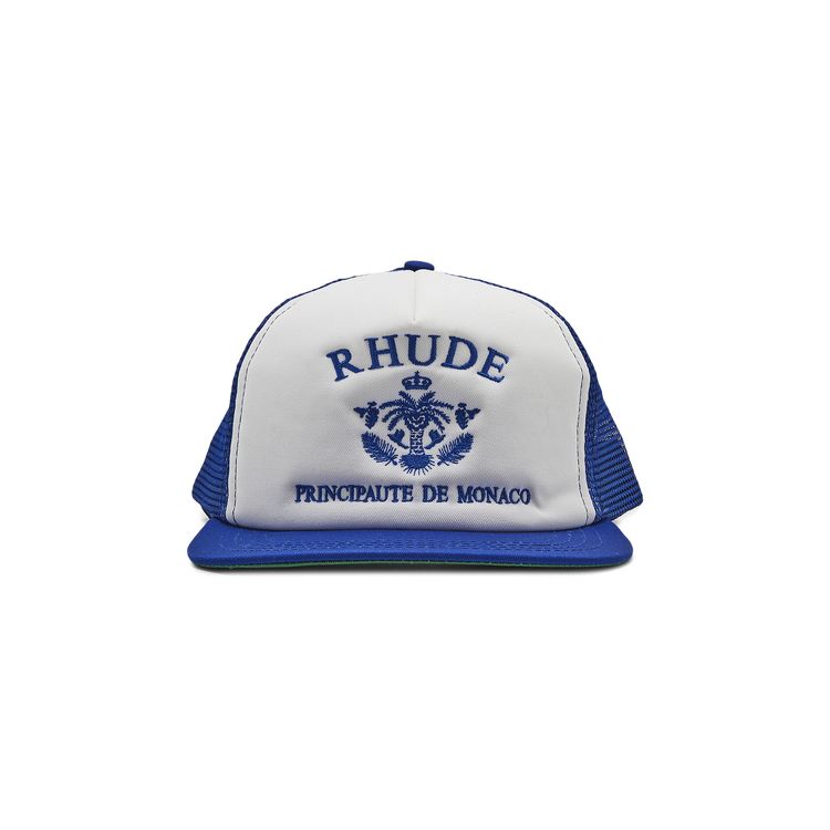 Rhude Principaute Hat Royal BlueWhite