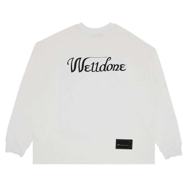 We11done Horror Collage Top White