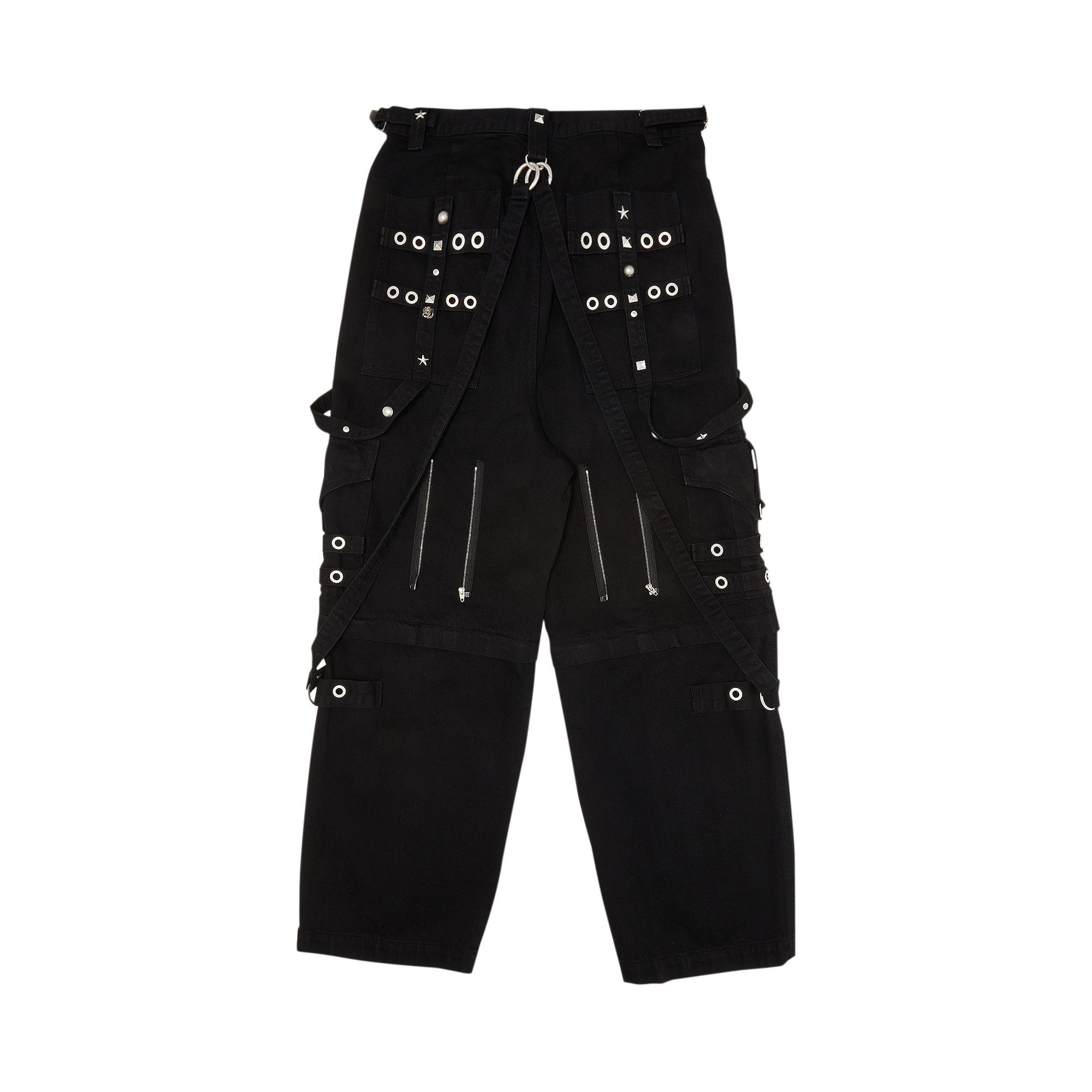 Buy Balenciaga Raver Baggy Pants 'Pitch Black' - 681693 TBP47 1105