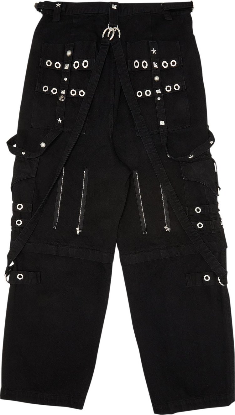 Balenciaga Raver Baggy Pants Pitch Black