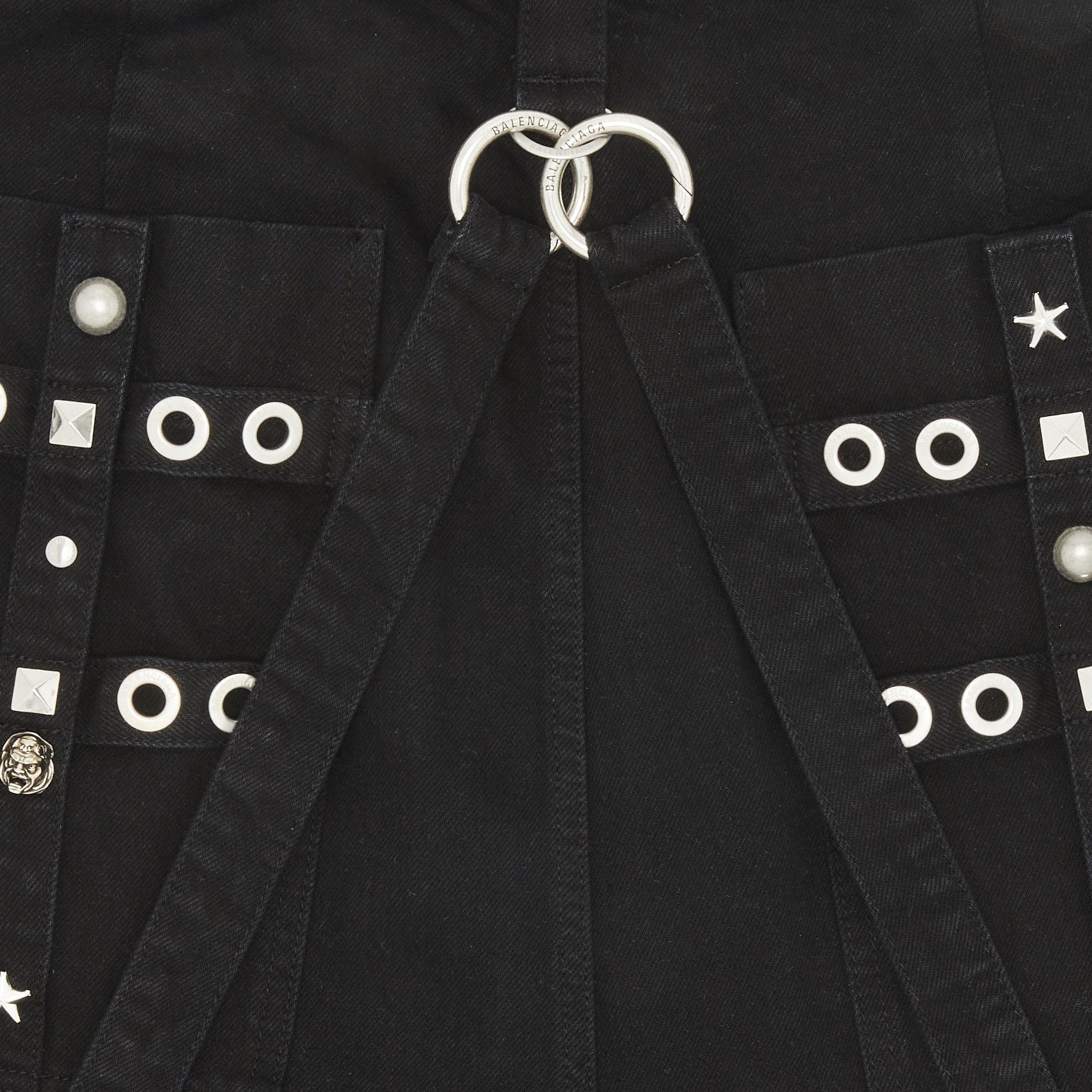 Buy Balenciaga Raver Baggy Pants 'Pitch Black' - 681693 Buy Balenciaga Raver Baggy Pants 'Pitch Black' - 681693