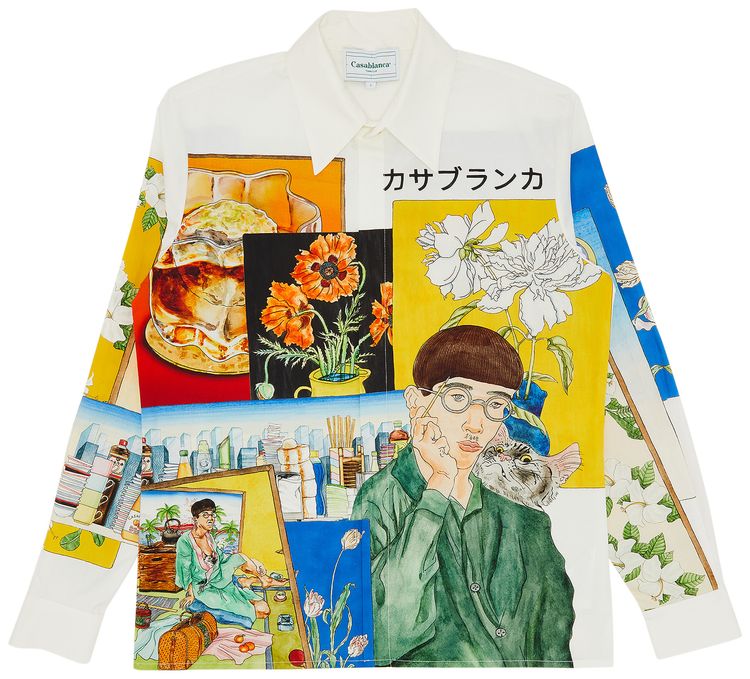 Casablanca Long Sleeve Shirt Fujita San