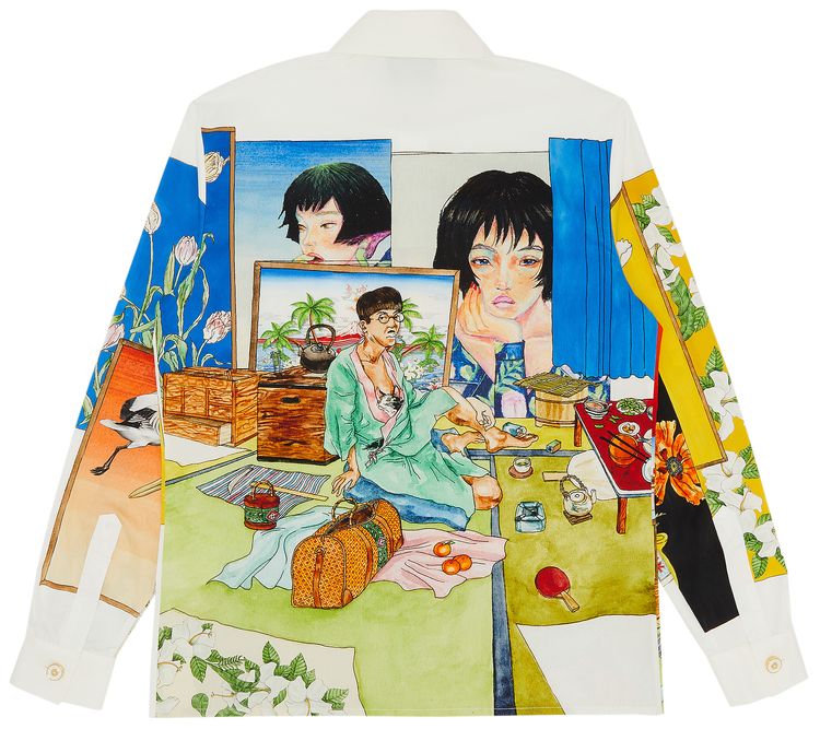 Casablanca Long Sleeve Shirt Fujita San